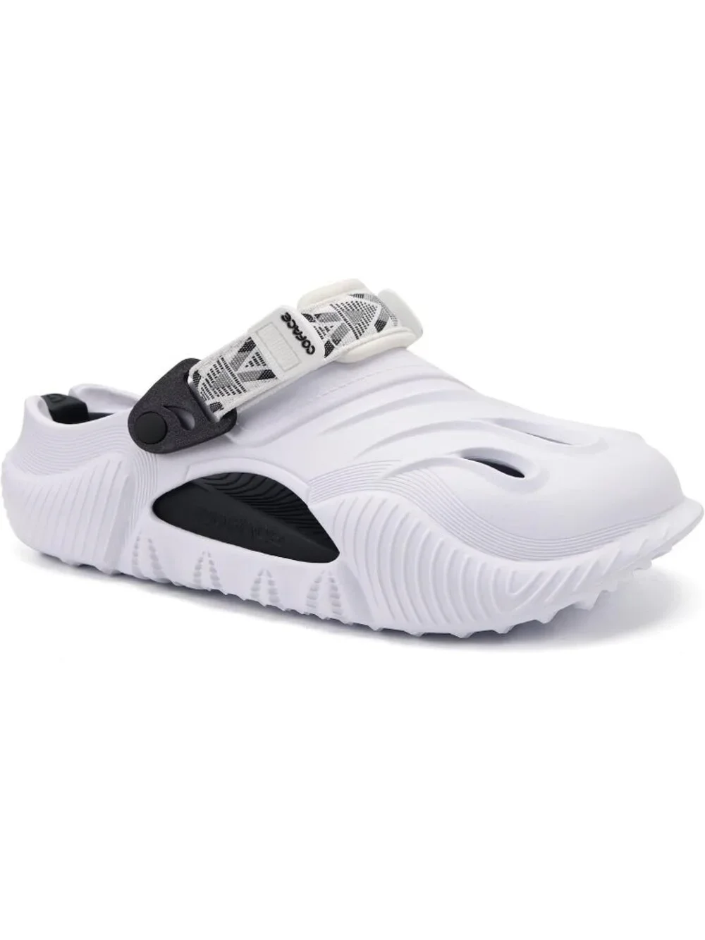Men's White Black Recovery Clogs Comfortable Orthopedic Mules Thick Sandal Shoes